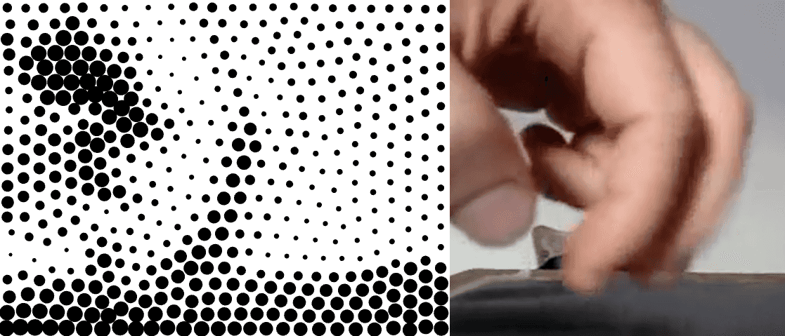 "Weighted Stippling - video" code example